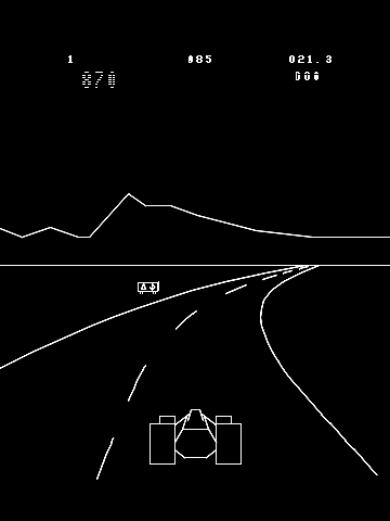 Pole Position screenshot 8 for Vectrex